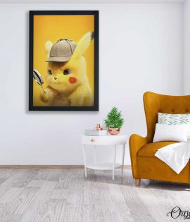 Detective Pikachu | Cartoon Poster Wall Art