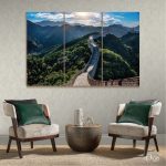 the great wall wonders of world architecture wall art