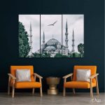 the blue moque sultan ahmed mosques islamic wall art