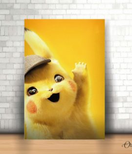 pokemon pkachu cartoon poster wall art