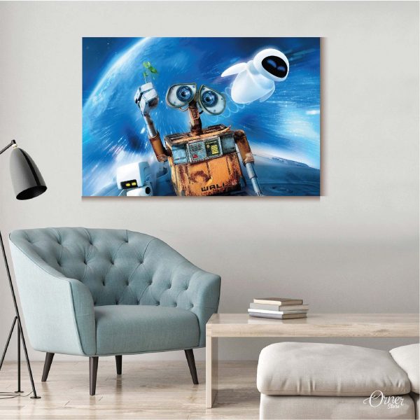 wall e artwork movie poster wall art