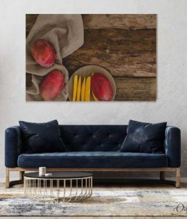 red mangoes food poster wall art