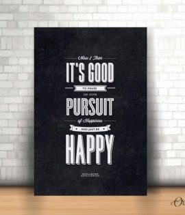 it's good to pause motivational poster wall art