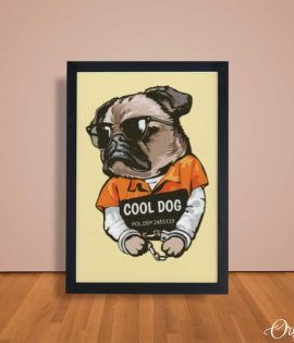 Cool Dog (Single Panel) | Animal Wall Art