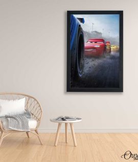 Cars 3 Movie Poster | Cartoon Poster Wall Art